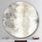 Designart - Gray Circles I - Geometric Metal Circle Wall Art